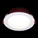 Св-к встр. Белый LED 1*12W 3000K 960Lm Ra80 100° IP44 D115xH47 100-240VV ST752.538.12 - фото