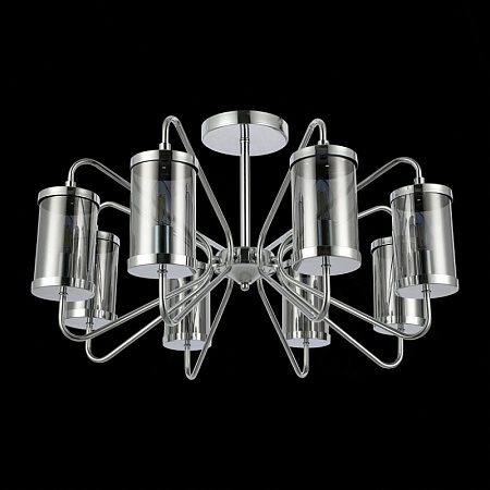 Светильник потолочный Хром/Дымчатый E14 8*40W SLE102302-08 - фото