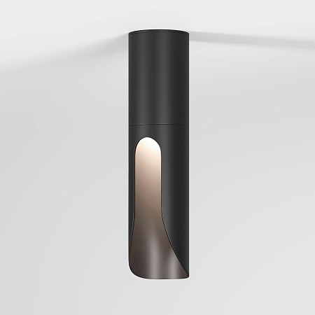 Светильник потолочный светодиодный Apex 7W 4000K черный 25113/LED Elektrostandard - фото