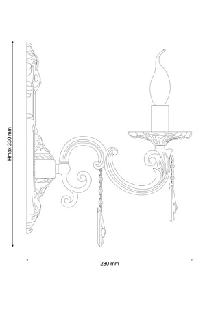 Lucia Tucci NAPOLI W148.1 white antique - фото