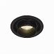 Св-к встр. Zoom Черный LED 1*12W 4000K 960Lm Ra90 15°-60° IP20 D115xH95 170-240V ST701.448.12 - фото