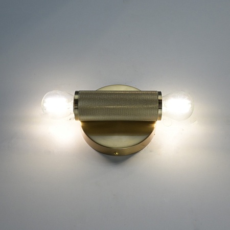 Бра Rh Utilitaire Inline Sconce Brass Imperiumloft 123279-22 - фото