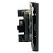 Розетка TV + компьютерная RJ-45 (механизм), STEKKER, RST00-5106-05, серия Эмили, черный уголь, soft touch - фото