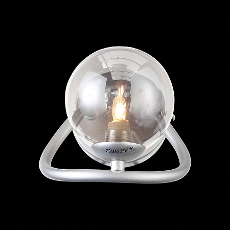 Светильник настенный ST-Luce Хром/Дымчатый G9 1*5W SL1502.101.01 - фото