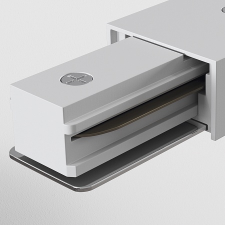 Трековая система Technical однофазная для натяжного потолка белая 200x200x200 TS-Z-200-TR022-1-GU10-W