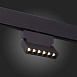 Магнитный трековый светильник Черный LED 1*6W 3000K 532Lm Ra>80 36° IP20 L120xW22xH134 ST362.436.06 - фото