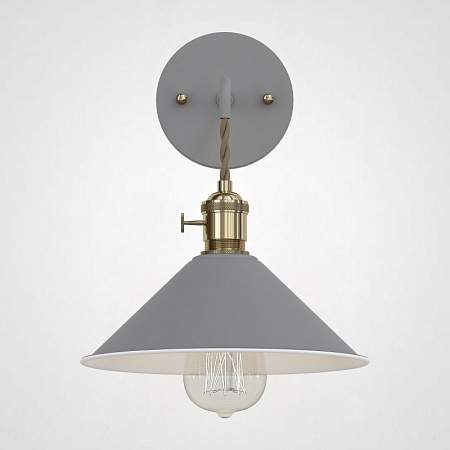 Бра С Подвесным Плафоном Braid Wall Gray Imperiumloft 181877-26 - фото