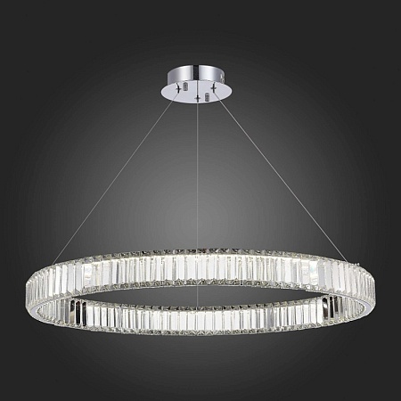Люстра подвесная ST-Luce Хром/Прозрачный LED 1*40W 4000K SL1622.163.01 - фото