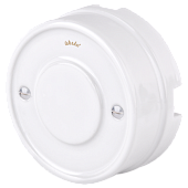 Распределительная коробка белая ретро WL18-19-01