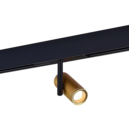 Магнитный трековый светильник Золотистый LED 1*8W 3000K 550Lm Ra>90 36° IP20 D42xH135 4 ST808.236.08 - фото