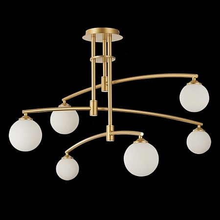 Светильник потолочный ST-Luce Золотистый/Белый G9 6*5W SL1208.302.06 - фото