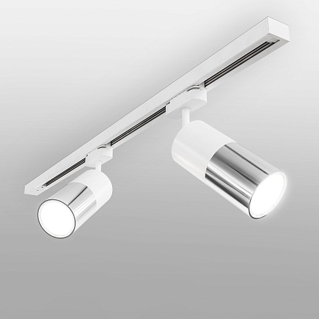 Трековый светодиодный светильник для однофазного шинопровода Avantag белый 6W 4200K LTB27 Elektrostandard - фото