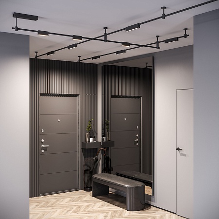 Esthetic Magnetic Трековый светильник 12W 3000K (чёрный) 85123/01 Elektrostandard - фото