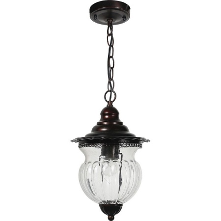 Светильник садово-парковый Feron PL595 на цепочке  60W 230V E27, коричневый - фото