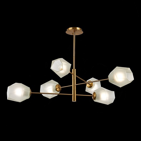 Светильник потолочный Латунь/Белый E27 6*60W SLE205202-06 - фото