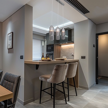 Подвесной акцентный светильник Eurosvet 50209/3 хром - фото