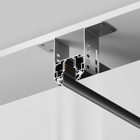Шинопровод для монтажа exility в натяжной пвх потолок, 2м, черный Technical Busbar trunkings Exility TRX034-SCH-422B - фото