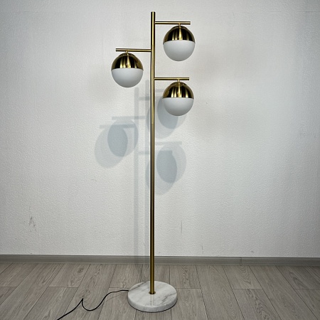 Торшер Geneva Glass Floor Lamp Triple Imperiumloft 85502-22 - фото