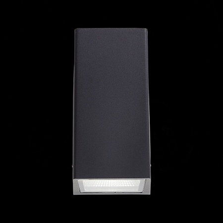 Светильник уличный настенный ST-Luce Черный кварцевый LED 2*5W 4000K SL088.421.02 - фото