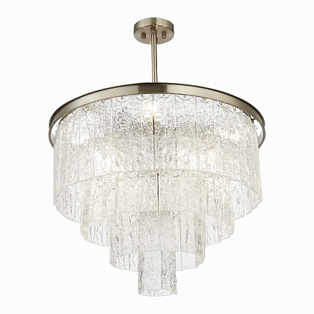 Люстра потолочная ST-Luce Никель/Прозрачный E14 8*60W SL1230.102.08 - фото