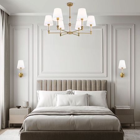 Настенный светильник Eurosvet 60145/1 латунь - фото