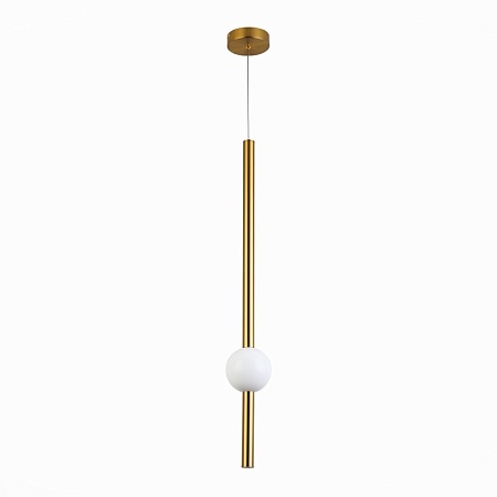Светильник подвесной ST-Luce Золотистый/Золотистый, Белый LED 1*18W 4000K SL1222.233.01 - фото