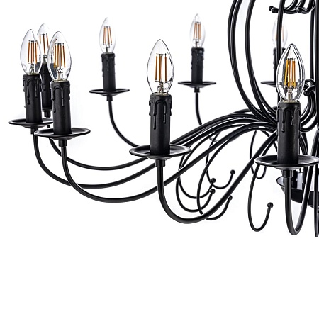 Подвесная люстра Arti Lampadari Amaro E 1.1.16 B - фото