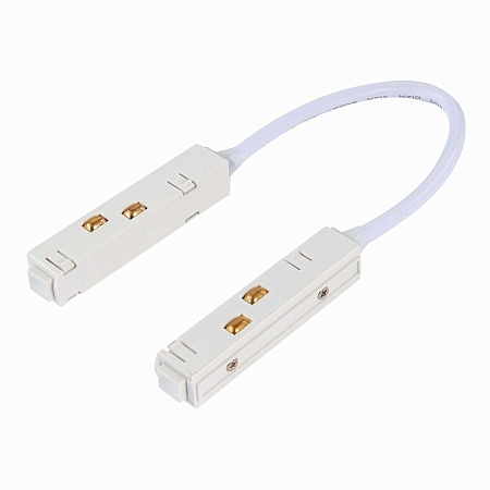 Коннектор питания угловой для магнитного шинопровода ST-Luce Белый ST006.549.00 - фото