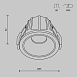 Встраиваемый светильник Technical Alfa LED DL043-01-10W3K-RD-WB - фото