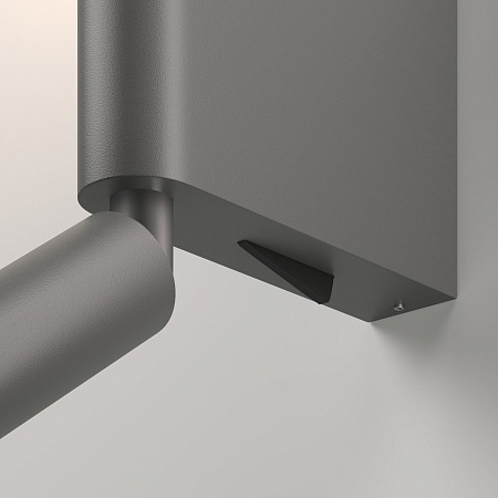 Настенный светодиодный светильник Sarca LED 40111/LED графит Elektrostandard - фото