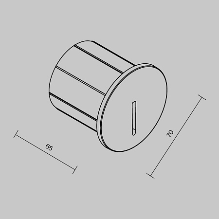 Подсветка для лестниц Outdoor Lock O014SL-L3B3K - фото