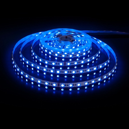 Светодиодная лента Лента светодиодная 24V 24W 60Led 5050 IP20 MIX RGB/дневной белый, 5м - фото