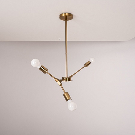 Люстра На Штанге Late D55 Gold Imperiumloft 193585-26 - фото