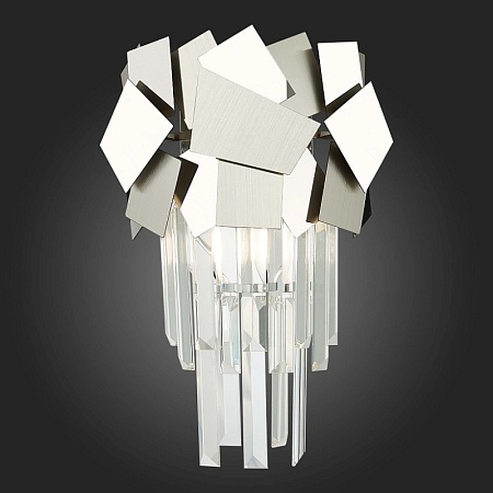 Бра ST-Luce Хром/Прозрачный, Хром E14 1*60W SL1232.101.01 - фото