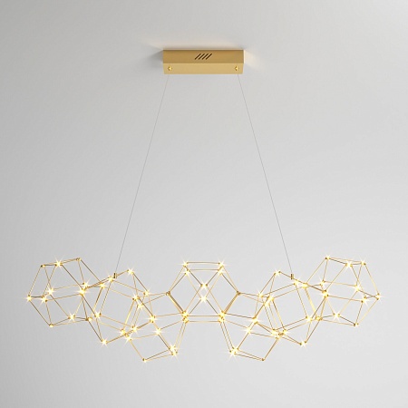 Подвесной акцентный светильник Eurosvet 90168/7 медь - фото