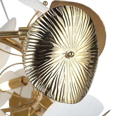 Светильник подвесной ST-Luce Латунь/Белый G9 10*5W 4000K SL1518.303.10 - фото