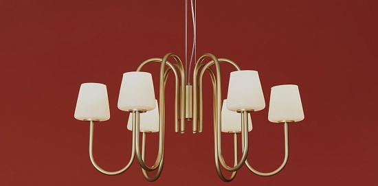 Подвесной светильник Freya FR2039PL-06G - фото