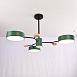 Люстра На Штанге Meade 4 Lamps Green Imperiumloft 207855-26 - фото