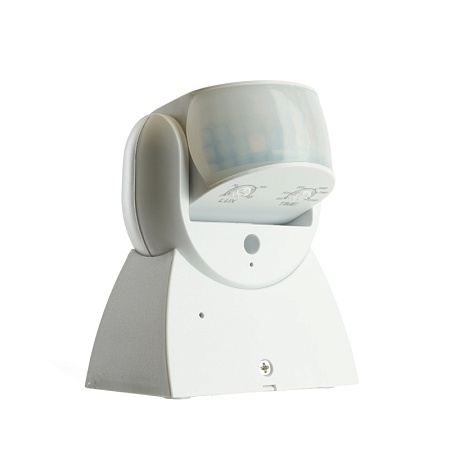 Датчик движения 1200W 12m 180° белый, SEN18 - фото