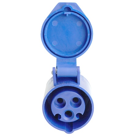 Розетка переносная ST-213 16А 220В 2P+PE IP44, RST16-213-44, Stekker - фото