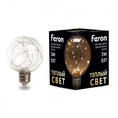 Лампа светодиодная Feron LB-381 E27 3W 230V 2700K - фото