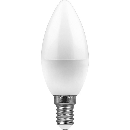 Лампа светодиодная Feron LB-570 Свеча E14 9W 175-265V 4000K - фото