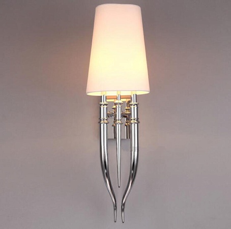 Настенный Светильник Crystal Light Brunilde Ipe Cavalli H92 Silver/Black Imperiumloft 189870-22 - фото