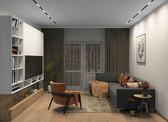 Светильник на шине Denkirs SMART LINEAR DK8003-BK - фото