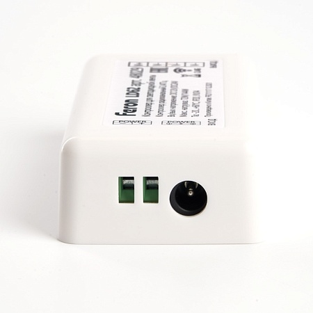Контроллер диммер для светодиодной ленты с П/У белый, 12-24V, LD62 - фото