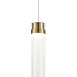 Светильник подвесной ST-Luce Латунь/Прозрачный LED 1*12W 4000K SL6236.303.01 - фото