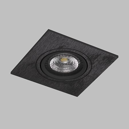 DK3021-BK Встраиваемый светильник, IP 20, 10 Вт, GU5.3, LED, черный, пластик - фото
