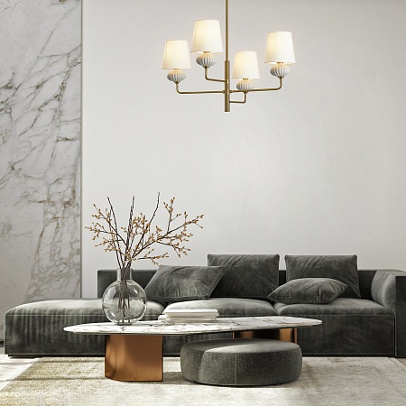 Настенный светильник (бра) Freya Ceramics FR2029WL-01BS - фото