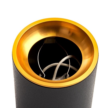 Светильник потолочный Feron ML175 MR16 GU10 35W 230V, черный, золото - фото