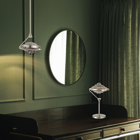 Светильник подвесной ST-Luce Никель/Дымчато-Серый LED 1*19W 3000K SL6115.103.01 - фото